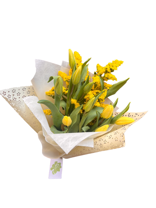 Ramo 10 tulipanes