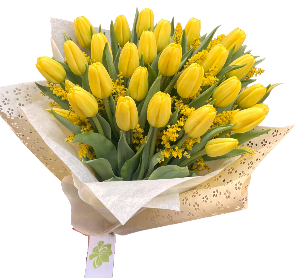 Ramo 30 tulipanes