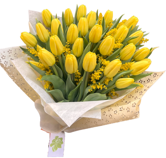 Ramo 30 tulipanes