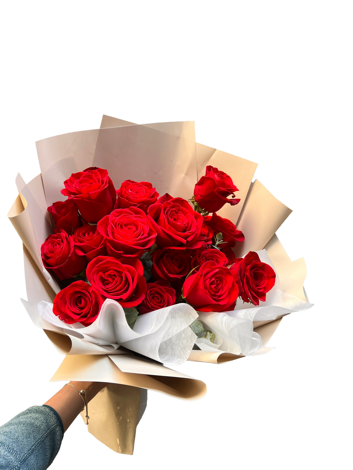 24 Ramo Ramo 24 Rosas – Índigo Magnolia